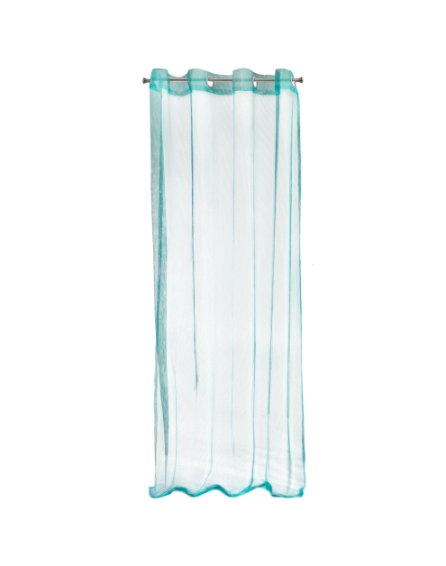 Zdjęcie: Firana gotowa Anika 140x250 cm turkusowy EUROFIRANY