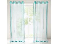 Zdjęcie: Firana gotowa Anika 140x250 cm turkusowy EUROFIRANY