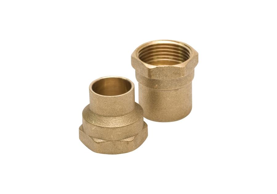 Zdjęcie: Mufa gwintowana 28x1 mosiądz TYCNER