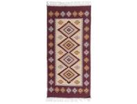Zdjęcie: Dywan Kilim 60x120 cm śliwka romby MULTI-DECOR