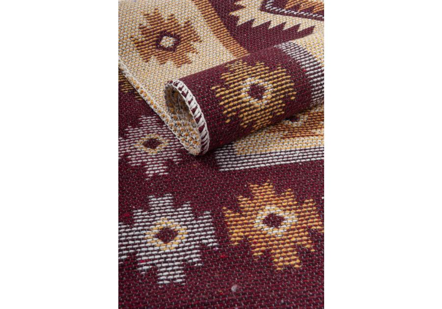 Zdjęcie: Dywan Kilim 60x120 cm śliwka romby MULTI-DECOR