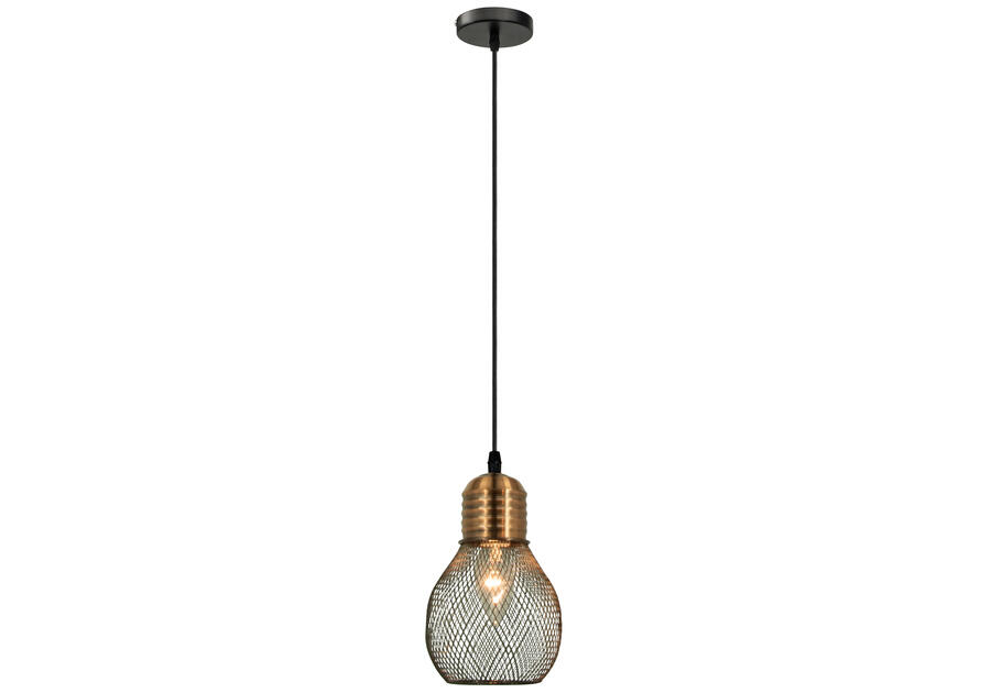 Zdjęcie: Lampa wisząca Edison 1998/1 BL CO ELEM