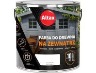 Zdjęcie: Farba do drewna na zewnątrz 2,5 L biały połysk ALTAX