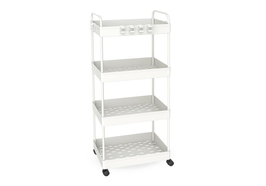 Zdjęcie: Regał łazienkowy na kółkach biały 1976 AWD INTERIOR