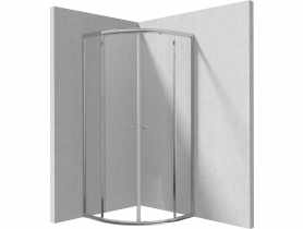 Kabina prysznicowa Cilantro półokrągła szkło transparentne 90 cm NEO