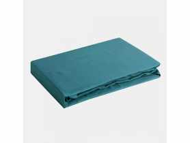 Prześcieradło z gumką Nova 3, 220x200 cm + 30 cm turkusowe EUROFIRANY