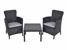 Zestaw mebli ogrodowych Salvador rattanowy 3-częściowy OŁER