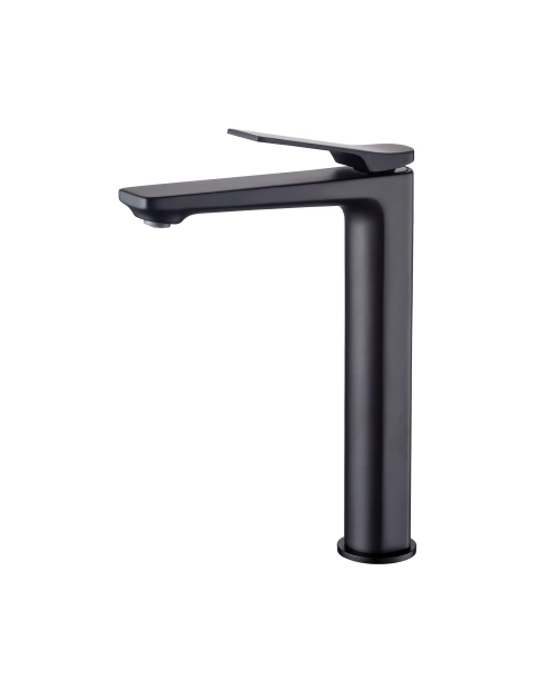 Zdjęcie: Wysoka bateria umywalkowa NERI czarna INVENA