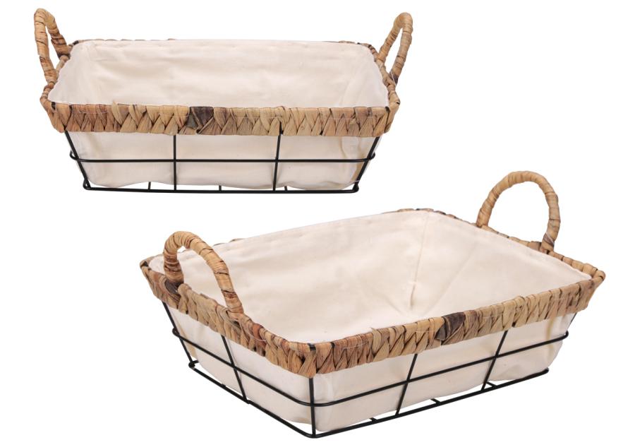 Zdjęcie: Koszyk na pieczywo prostokątny 28,5x22,5x8,5 cm 61659 RAVI