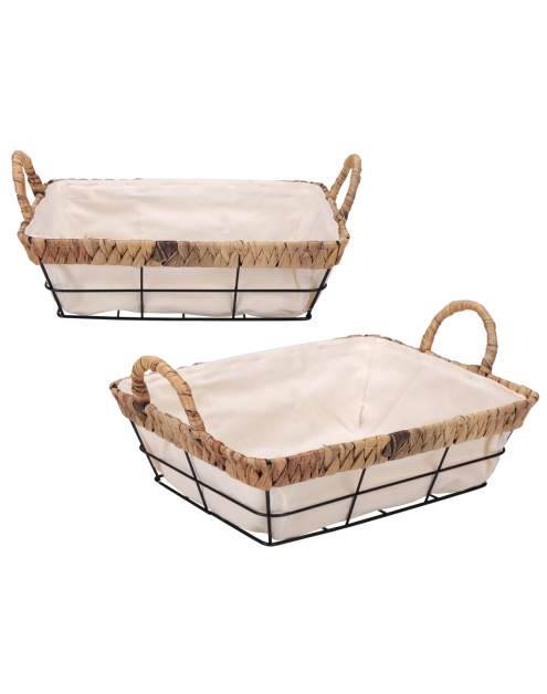 Zdjęcie: Koszyk na pieczywo prostokątny 28,5x22,5x8,5 cm 61659 RAVI