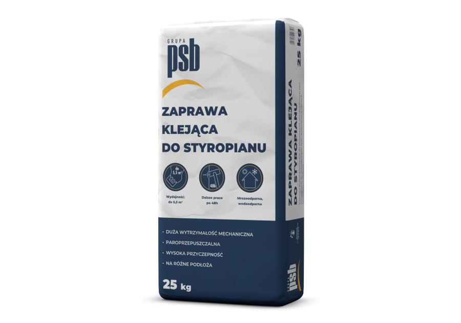 Zdjęcie: Zaprawa klejąca do styropianu 25 kg PSB