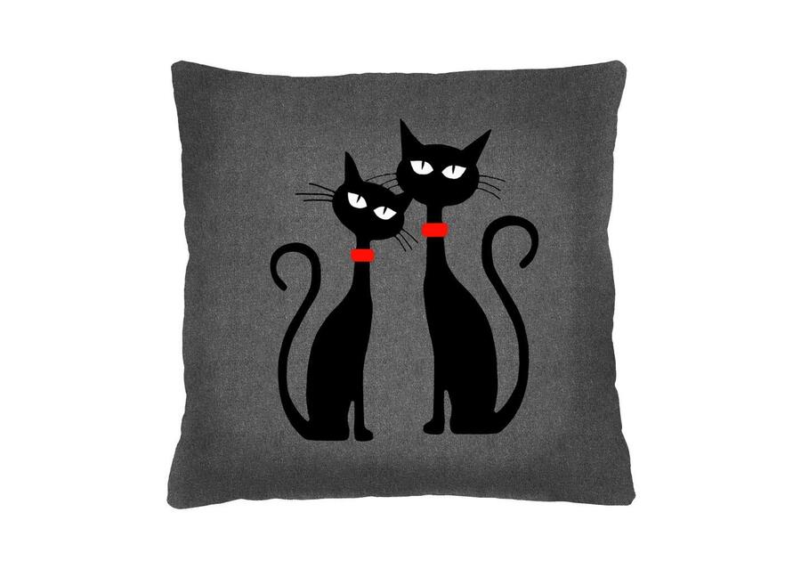 Zdjęcie: Poszewka do poduszki Black cats 40x40 cm BERTONI