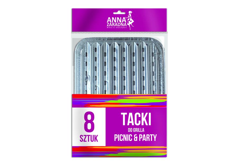 Zdjęcie: Tacki do grilla 8 szt. ANNA ZARADNA