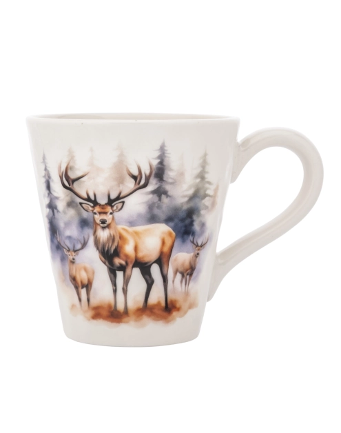 Zdjęcie: Kubek stożek 480 ml dekoracja jeleń A ALTOM DESIGN