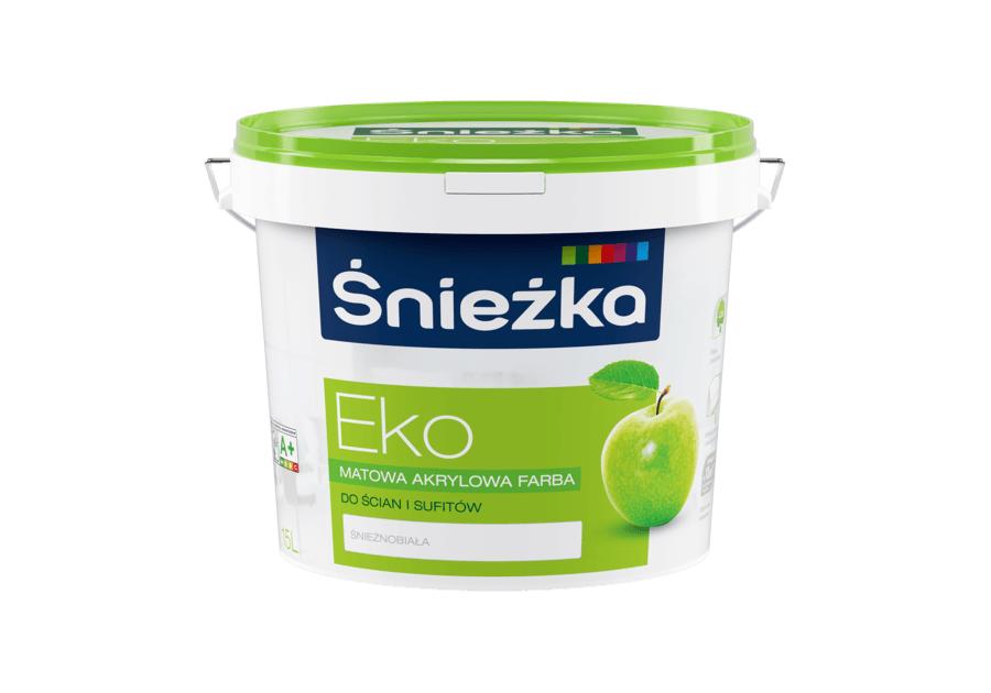 Zdjęcie: Farba EKO biały 15L ŚNIEŻKA