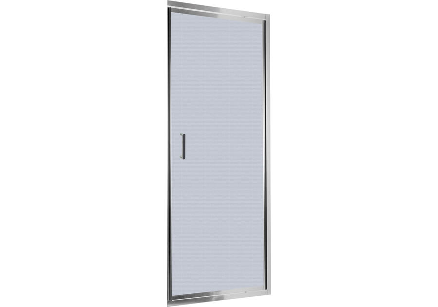 Zdjęcie: Drzwi prysznicowe wnękowe 80 cm - uchylne Flex chrom DEANTE