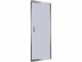 Drzwi prysznicowe wnękowe 80 cm - uchylne Flex chrom DEANTE