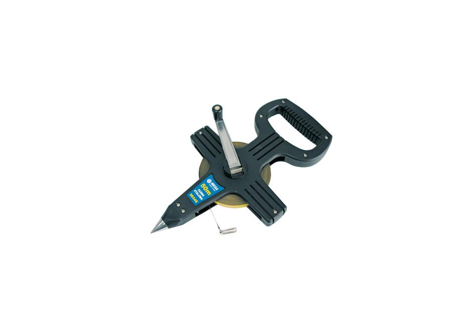 Zdjęcie: Miara 50 m z taśmą stalową w otwartej obudowie MEGA