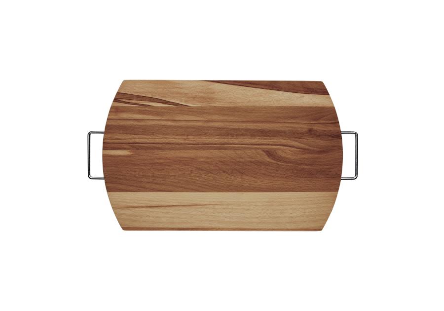 Zdjęcie: Deska drewniana z uchwytami Woody 40 x 25 cm DOMOTTI