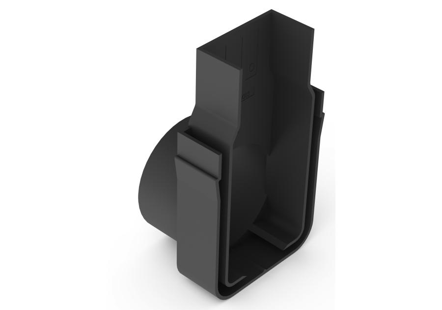 Zdjęcie: Ścianka zamykająca z odpływem DN 50 mm Slimline ACO