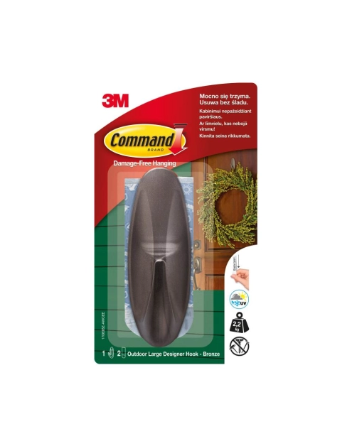 Zdjęcie: Hak grafitowy Outdoor COMMAND