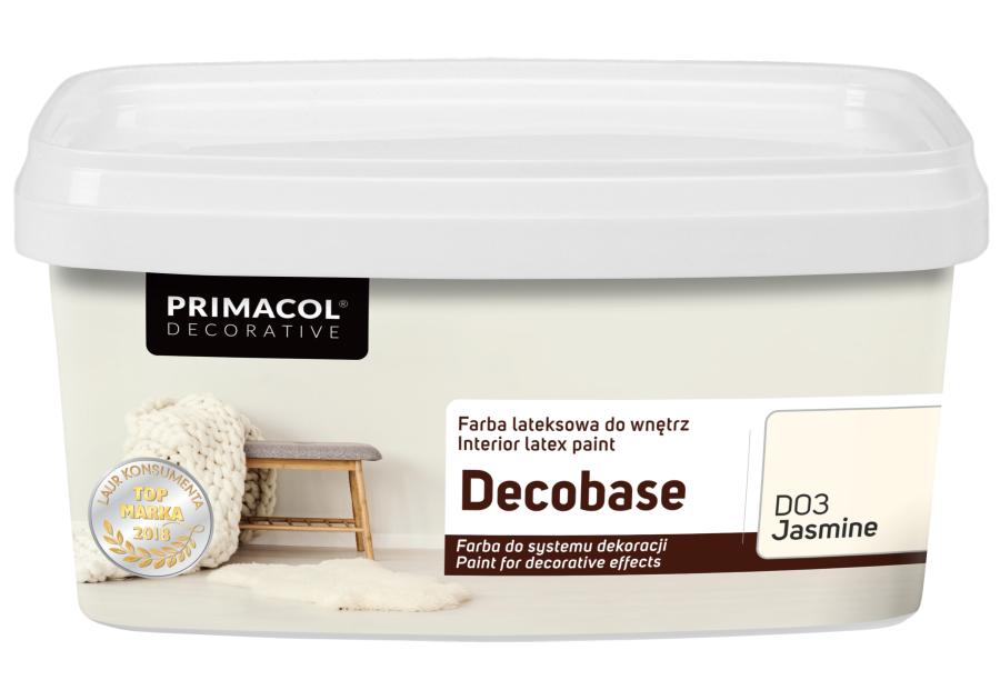 Zdjęcie: Farba Decobase 1 L Jasmine D03 PRIMACOL DECORATIVE