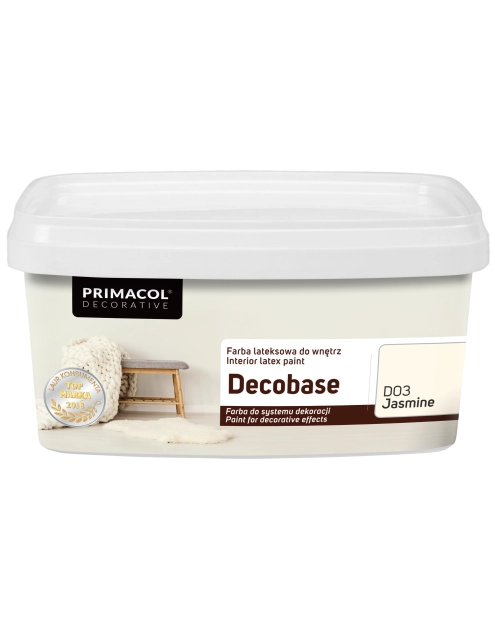 Zdjęcie: Farba Decobase 1 L Jasmine D03 PRIMACOL DECORATIVE