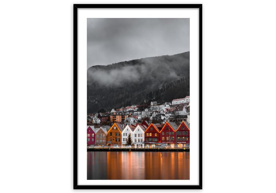 Zdjęcie: Plakat Framepic 50x70 cm Fp026 Bergen STYLER
