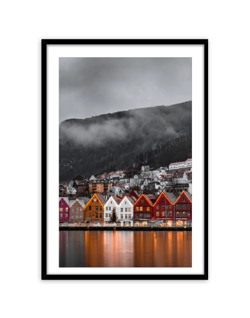 Zdjęcie: Plakat Framepic 50x70 cm Fp026 Bergen STYLER