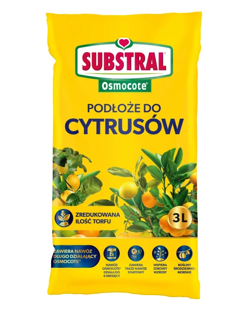 Zdjęcie: Gotowe podłoże Osmocote do Cytrusów 3 L SUBSTRAL