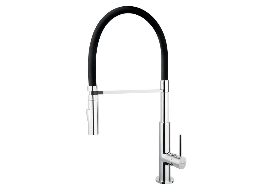 Zdjęcie: Bateria zlewozmywakowa Libretto stojąca z wyciąganą wylewką FERRO