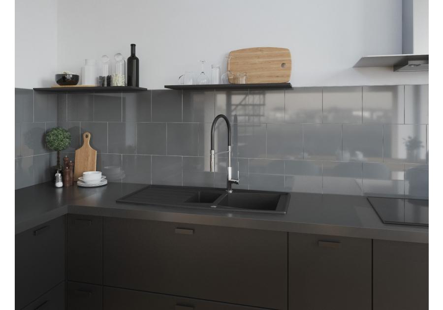 Zdjęcie: Bateria zlewozmywakowa Libretto stojąca z wyciąganą wylewką FERRO