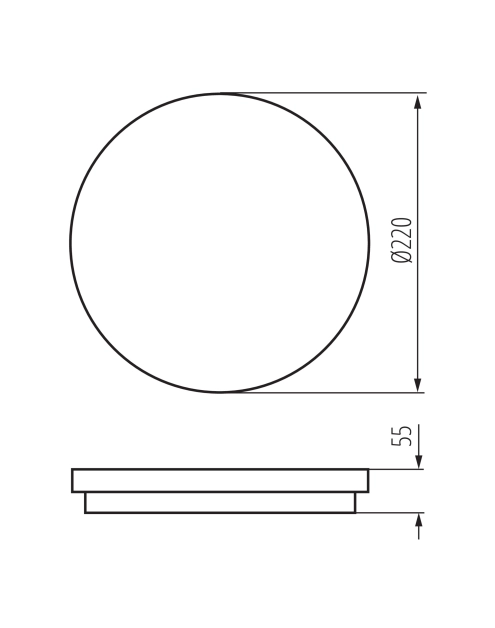 Zdjęcie: Oprawa LED Beno 18 W NW-O-W KANLUX