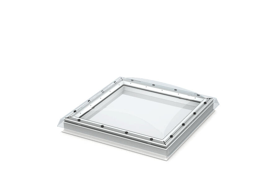 Zdjęcie: Okno do dachów płaskich ISD 0010G kopuła poliwęglanowa przezroczysta, 100x150 cm VELUX