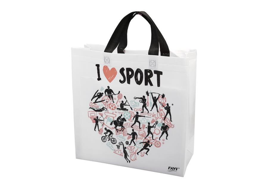 Zdjęcie: Torba na zakupy 38x15x40 cm I Love Sport SIMPLE SOLUTIONS