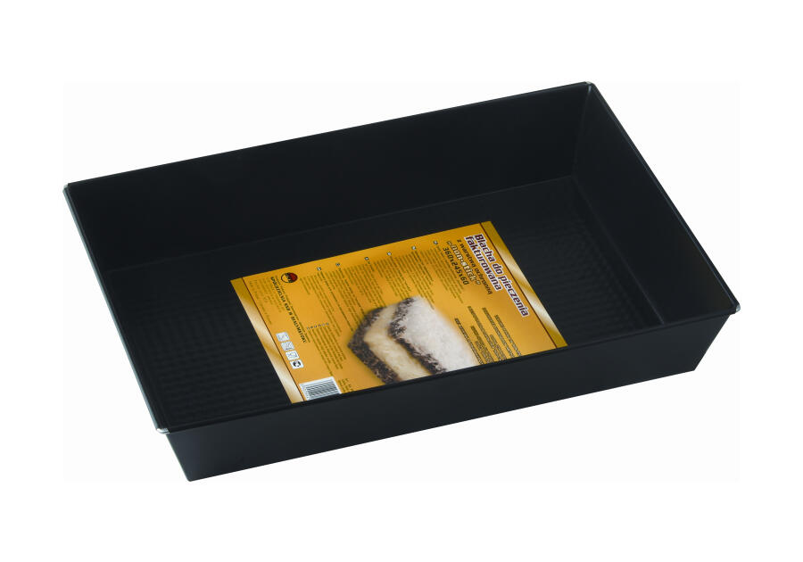 Zdjęcie: Blacha czarna fakturowana 36x24,5x6 cm Non-Stick MONDEX