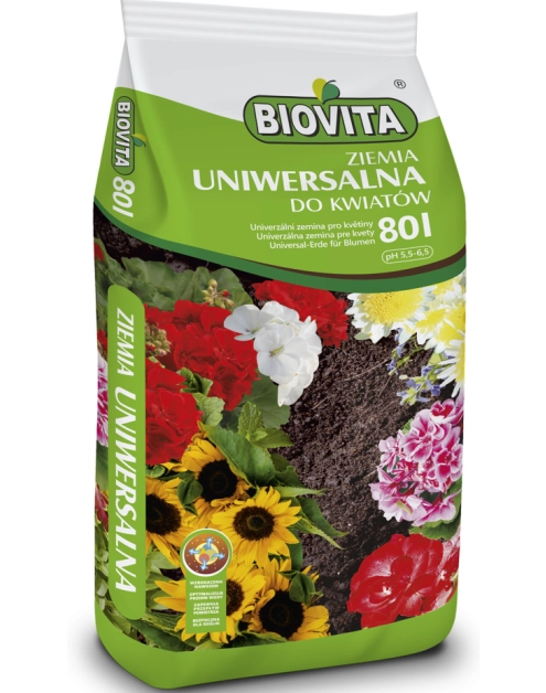 Zdjęcie: Ziemia uniwersalna 80 L BIOVITA