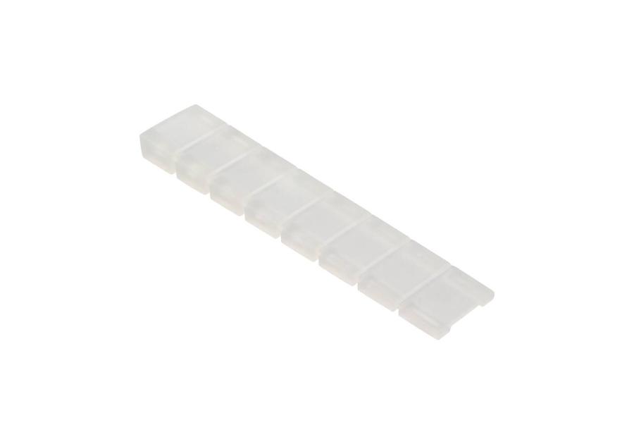 Zdjęcie: Klin meblowy tworzywo 100x20x8 mm, przezroczysty, 4 sztuki METRO