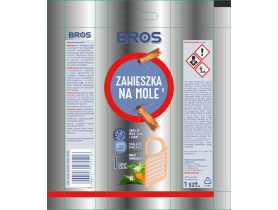 Zawieszka na mole kwiat pomarańczy BROS