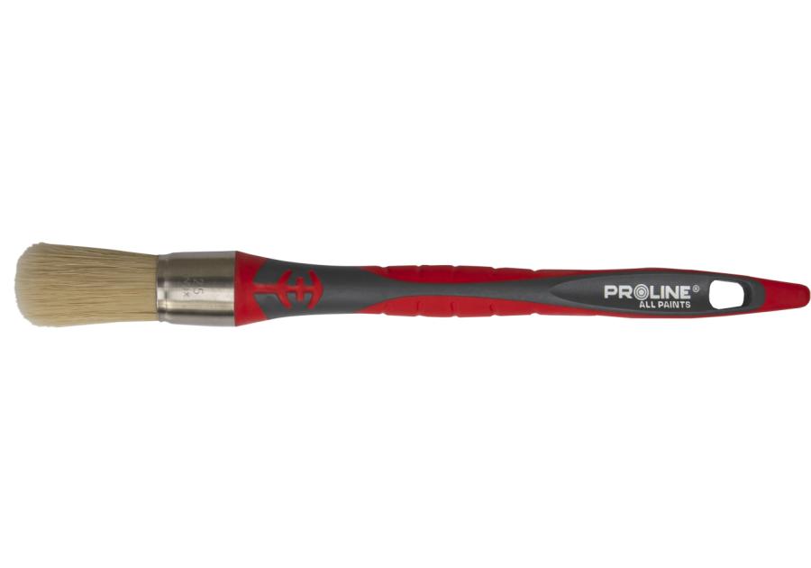 Zdjęcie: Pędzel okrągły premium 25mm,rączka 2k-tpr,ss,uniwersalny PROLINE
