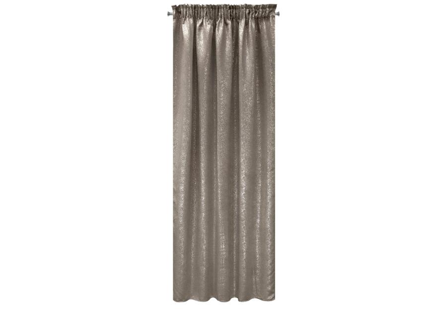 Zdjęcie: Zasłona gotowa Ebru na taśmie 135x270 cm beżowy EUROFIRANY