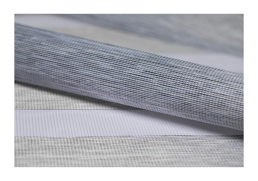 Zdjęcie: Roleta 35x140 cm Zebra IV biało-szary DECODESIGN