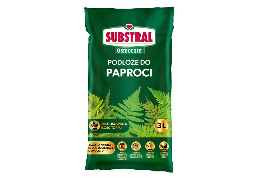 Zdjęcie: Gotowe podłoże Osmocote do Paproci 3 L SUBSTRAL