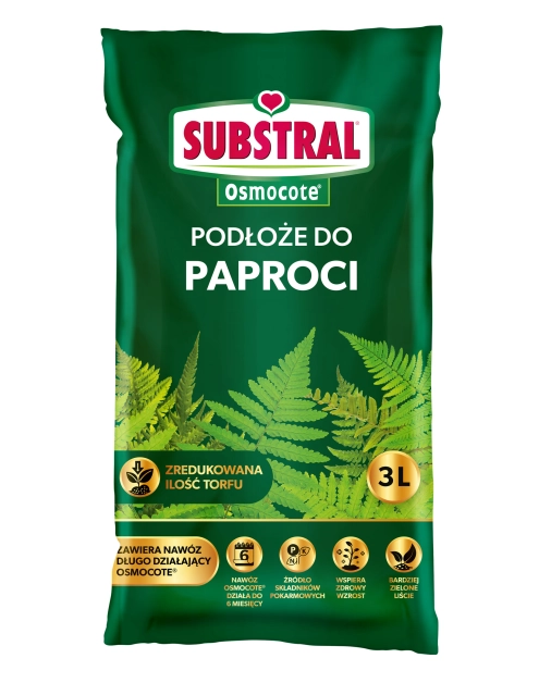 Zdjęcie: Gotowe podłoże Osmocote do Paproci 3 L SUBSTRAL