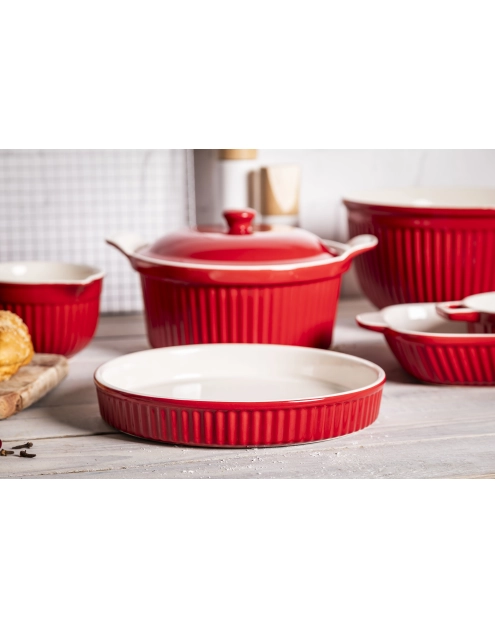 Zdjęcie: Naczynie do tarty Red chilli 24x3,5 cm 800 ml ALTOM DESIGN
