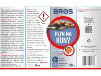 Zdjęcie: Płyn na kuny 100 ml BROS