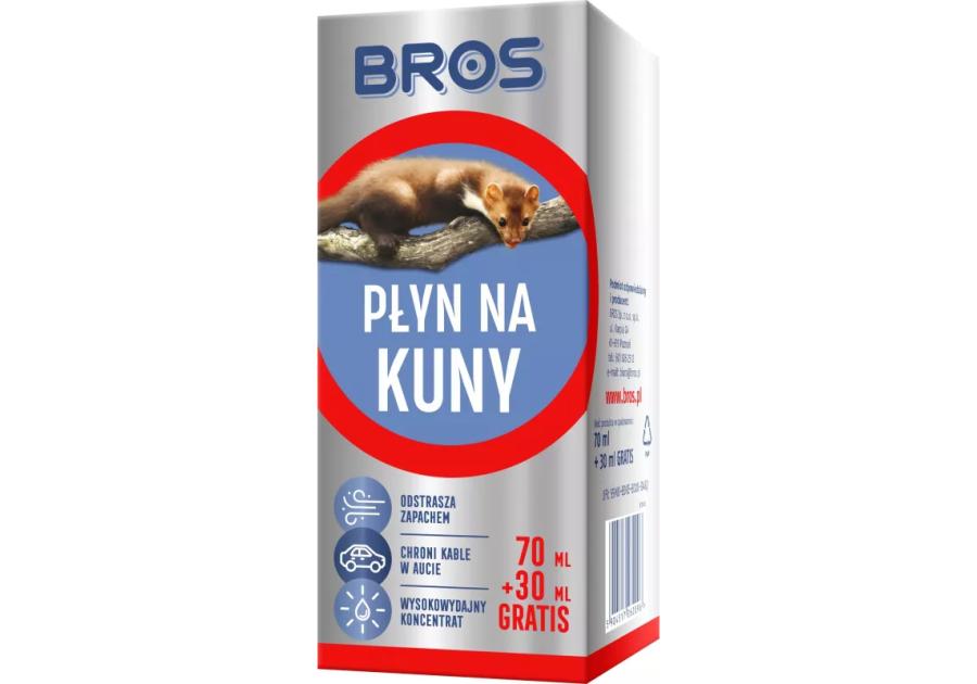 Zdjęcie: Płyn na kuny 100 ml BROS