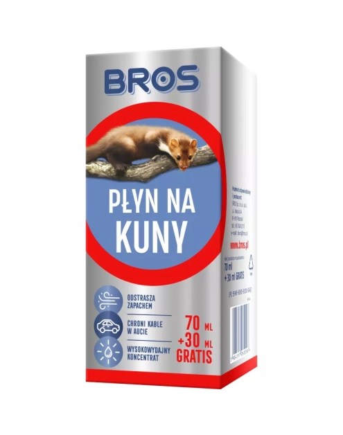 Zdjęcie: Płyn na kuny 100 ml BROS