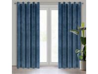 Zdjęcie: Zasłona gotowa Villa 140x250 cm granatowy EUROFIRANY