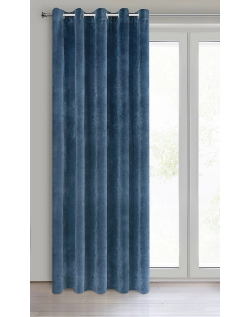 Zdjęcie: Zasłona gotowa Villa 140x250 cm granatowy EUROFIRANY